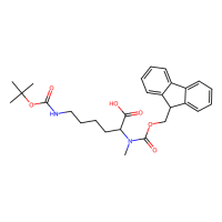 Fmoc-N-Me-赖氨酸(Boc)-OH，197632-76-1，≥97%(HPLC)，阿拉丁