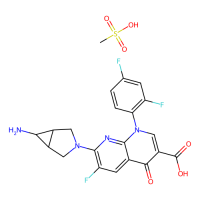 曲伐沙星甲磺酸盐，147059-75-4，≥98%(HPLC)，阿拉丁