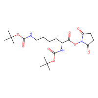 N,N'-二叔丁氧羰基-L-赖氨酸 N-丁二酰亚胺酯，30189-36-7，≥97%，阿拉丁