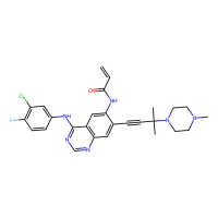 AV 412,EGFR，ErbB2和Abl受体酪氨酸激酶的有效抑制剂，451492-95-8，≥98%(HPLC)，阿拉丁