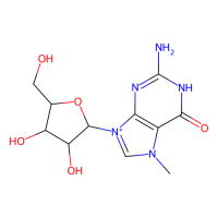 7-甲基鸟苷，20244-86-4，≥90%，阿拉丁