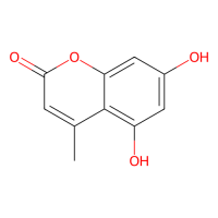5,7-二羟基-4-甲基香豆素，2107-76-8，10mM in DMSO，阿拉丁