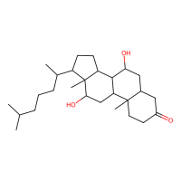 7alpha,12alpha-二羟基-5beta-胆甾烷-3-酮，547-97-7，阿拉丁