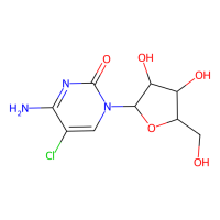 5-氯-1-(β-D-阿拉伯呋喃糖基)胞苷，17676-65-2，≥97%，阿拉丁