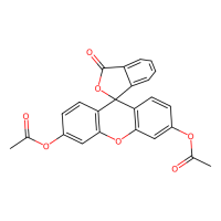 二乙酸荧光素，596-09-8，≥97%，阿拉丁