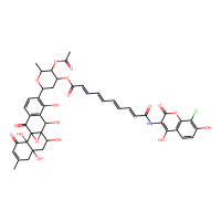 Simocyclinone D8,拓扑异构酶I和II抑制剂，301845-97-6，≥97%，阿拉丁