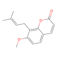 蛇床子素，484-12-8，Moligand™, 10mM in DMSO，阿拉丁