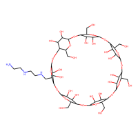单-(6-二乙烯三胺-6-去氧)-β-环糊精，65294-32-8，≥99%，阿拉丁