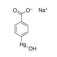 4-(羟基汞)苯甲酸钠，138-85-2，≥95%(Hg)，阿拉丁