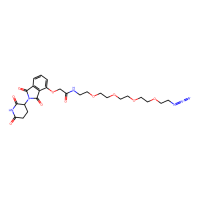沙利度胺-O-酰胺基-PEG4-叠氮化物，2411681-89-3，≥98%，阿拉丁