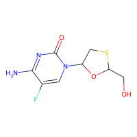 恩曲他滨,143491-57-0,Moligand™, 10mM in DMSO,阿拉丁