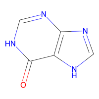 次黄嘌呤，68-94-0，Moligand™, 2mM in DMSO，阿拉丁
