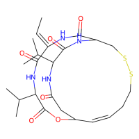 Romidepsin,HDAC1和HDAC2抑制剂,128517-07-7,Moligand™, ≥98%,阿拉丁