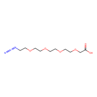 14-叠氮基-3,6,9,12-四氧杂十四烷酸 溶液，201467-81-4，≥95%(HPLC), ~0.5 M in tert-butyl methyl ether，阿拉丁