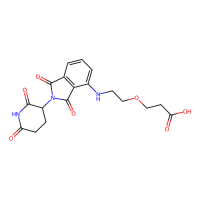 泊马度胺4'-PEG1-酸，2139348-60-8，≥95%(HPLC)，阿拉丁