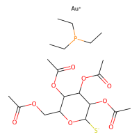 Auranofin,34031-32-8,Moligand™, 10mM in DMSO,阿拉丁