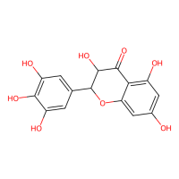 二氢杨梅素，27200-12-0，10mM in DMSO，阿拉丁