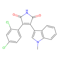 SB216763，280744-09-4，Moligand™, 10mM in DMSO，阿拉丁