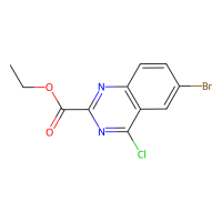 6-溴-4-氯喹唑啉-2-羧酸乙酯，1159976-38-1，≥97%，阿拉丁