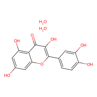 槲皮素,二水,6151-25-3,10mM in DMSO,阿拉丁