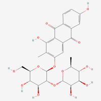 1,3,6-三羟基-2-甲基蒽醌-3-O-新橙皮糖苷，87686-88-2，≥97%，阿拉丁