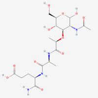 N-乙酰胞壁酰基-L-丙氨酰基-D-异谷氨酰胺 水合物，53678-77-6，Moligand™, ≥98%，阿拉丁
