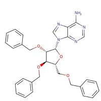 9-（2'，3'，5'-三-O-苄基-β-D-阿拉伯呋喃糖基）腺嘌呤，3257-73-6，≥95%，阿拉丁