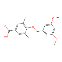 3,5-二甲基-4-(3′,5′-二甲氧基苄氧基)苯硼酸(含有数量不等的酸酐)，1072951-94-0，≥97%，阿拉丁