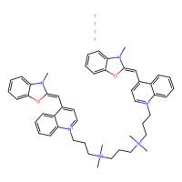 YOYO®*-1 equivalent,DNA和染色质复染剂,143413-85-8,≥97%, 5 mM DMSO Solution,阿拉丁