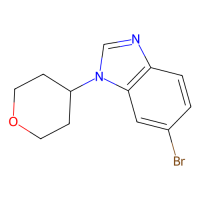 6-溴-1-(四氢-2H-吡喃-4-基)-1H-苯并[d]咪唑，1245649-58-4，≥98%，阿拉丁
