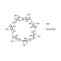 磺丁基-β-环糊精钠盐，182410-00-0，≥98%，阿拉丁