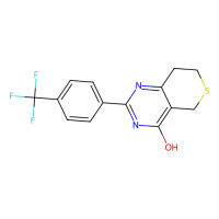 3,5,7,8-四氢-2-[4-(三氟甲基)苯基]-4H-硫代吡喃并[4,3-d]嘧啶-4-酮，284028-89-3，10mM in DMSO，阿拉丁