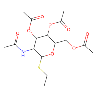 乙基 2-乙酰氨基-3,4,6-三-O-乙酰基-2-脱氧-1-硫代-β-D-吡喃半乳糖苷，144218-98-4，≥98%，阿拉丁