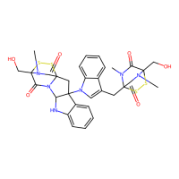 Chetomin,HIF信号抑制剂，1403-36-7，≥98%，阿拉丁