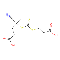 4-((((2-羧乙基)硫代)硫代碳酰基)硫代)-4-氰基戊酸;≥95%;2055041-03-5;阿拉丁