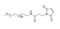 Maleimide PEG, mPEG-MAL,99126-64-4,≥95%, MW 350 Da,阿拉丁