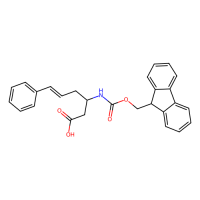 Fmoc-(R)-3-氨基-6-苯基-5-己烯酸，332064-75-2，≥97%，阿拉丁
