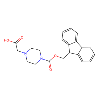4-芴甲氧羰基-1-哌嗪乙酸,180576-05-0,≥97%,阿拉丁