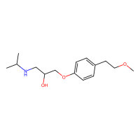 美托洛尔，51384-51-1，Moligand™, 10mM in DMSO，阿拉丁