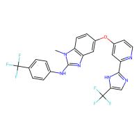 RAF265 (CHIR-265),Raf激酶和VEGFR-2抑制剂，927880-90-8，Moligand™, ≥98%，阿拉丁