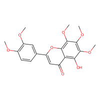 去甲基川陈皮素，2174-59-6，10mM in DMSO，阿拉丁