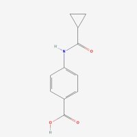 4-(环丙甲酰氨基)苯甲酸,23745-26-8,≥98%,阿拉丁