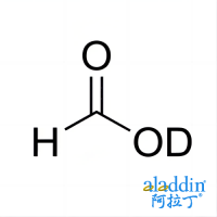 甲酸-d，925-94-0，≥98 atom% D, ≥95wt.% in D₂O，阿拉丁