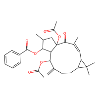 5,15-二乙酰基-3-苯甲酰千金子二萜醇，218916-52-0，10mM in DMSO，阿拉丁