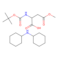 Boc-L-天冬氨酸β-甲酯双环己基铵盐，135941-84-3，≥95%，阿拉丁