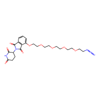 沙利度胺-O-PEG4-叠氮化物，2380318-57-8，≥98%，阿拉丁