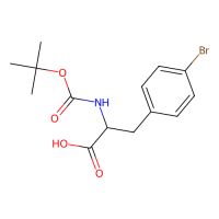 BOC-D-4-溴苯丙氨酸，79561-82-3，≥98%，阿拉丁