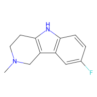 8-氟-2-甲基-2,3,4,5-四氢-1H-吡啶[4,3-b]吲哚，64368-85-0，≥95%，阿拉丁