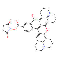 ROX 琥珀酰亚胺酯，5-异构体，344402-35-3，≥85%，阿拉丁