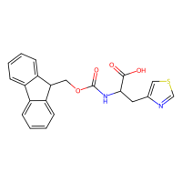 Fmoc-3-(4-噻唑基)-L-丙氨酸，205528-32-1，≥98%，阿拉丁